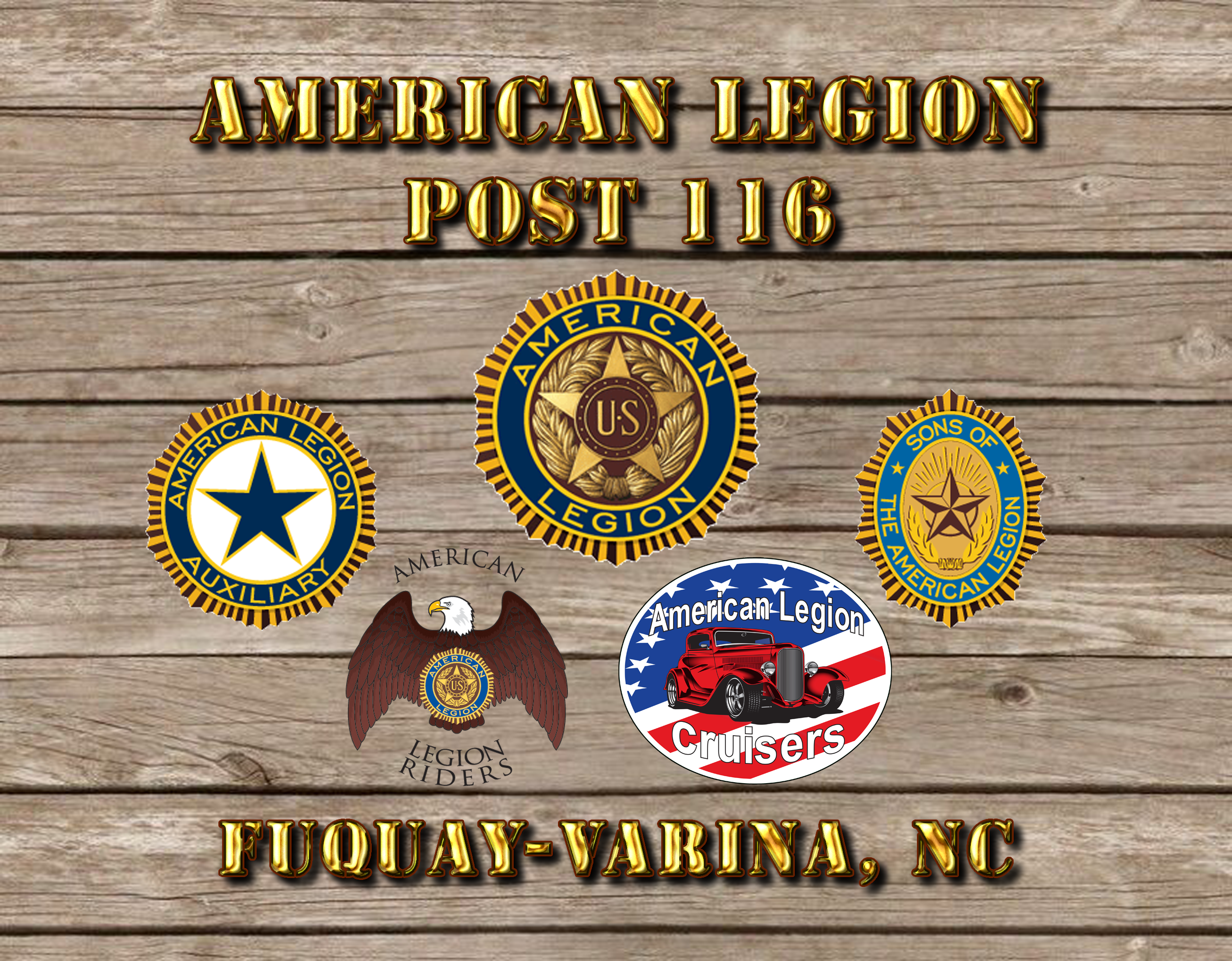 American legion hat pins